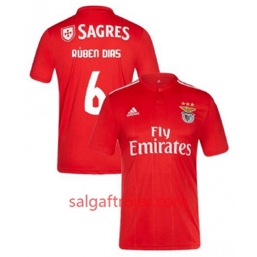 Benfica Fodboldtrøjer Ruben Dias 6 Hjemmebanesæt 2018/19 Kort ærmer Benfica Fodboldtrøjer Ruben Dias 6 Hjemmebanesæt 2018/19 Kort ærmer